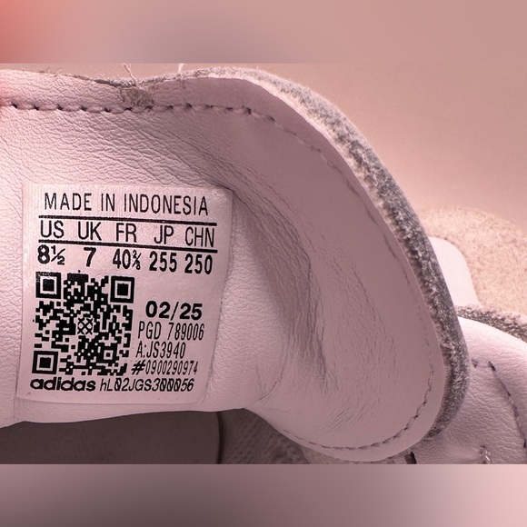 Adidas  Samba Womens Sneakers White Hot Pink Gum Sole - Picture 12 of 16